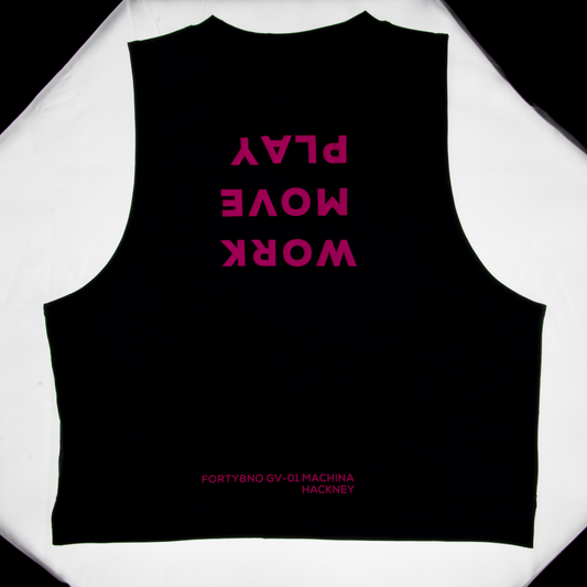 Womens training vest Techno